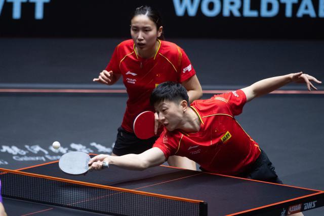 Kaiyun Sports-开云体育-马龙亮相混双遭一轮游 肯定新人表现将迎单打之旅